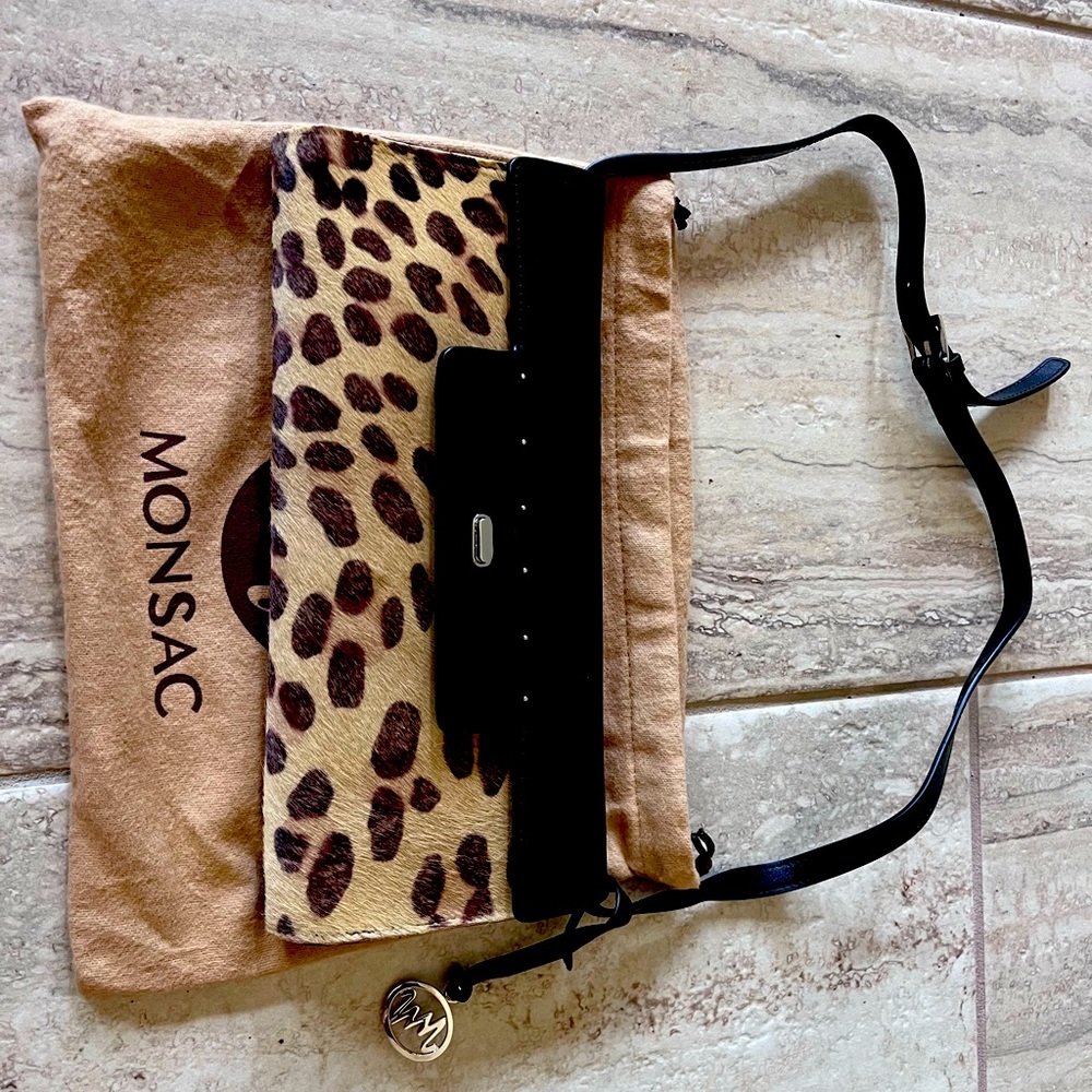 Fun Monsac leopard print bag